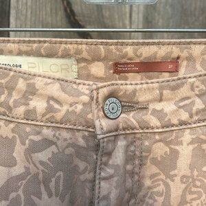 High Dusty Rose High Rise Denim by Pilcro